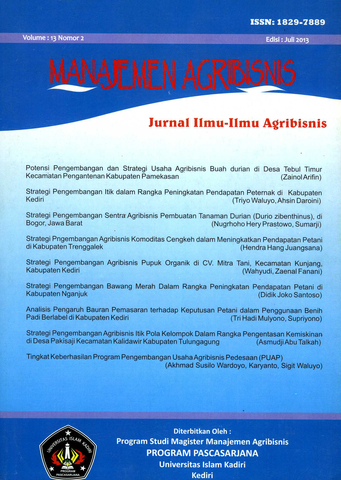 Strategi Diversifikasi Usaha Agribisnis di Desa